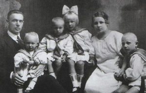 Stanisława Leszczyńska z rodziną